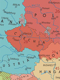 Czechia - languages of Europe